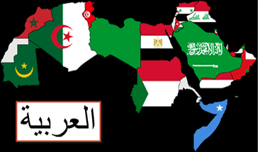 Arabic world map